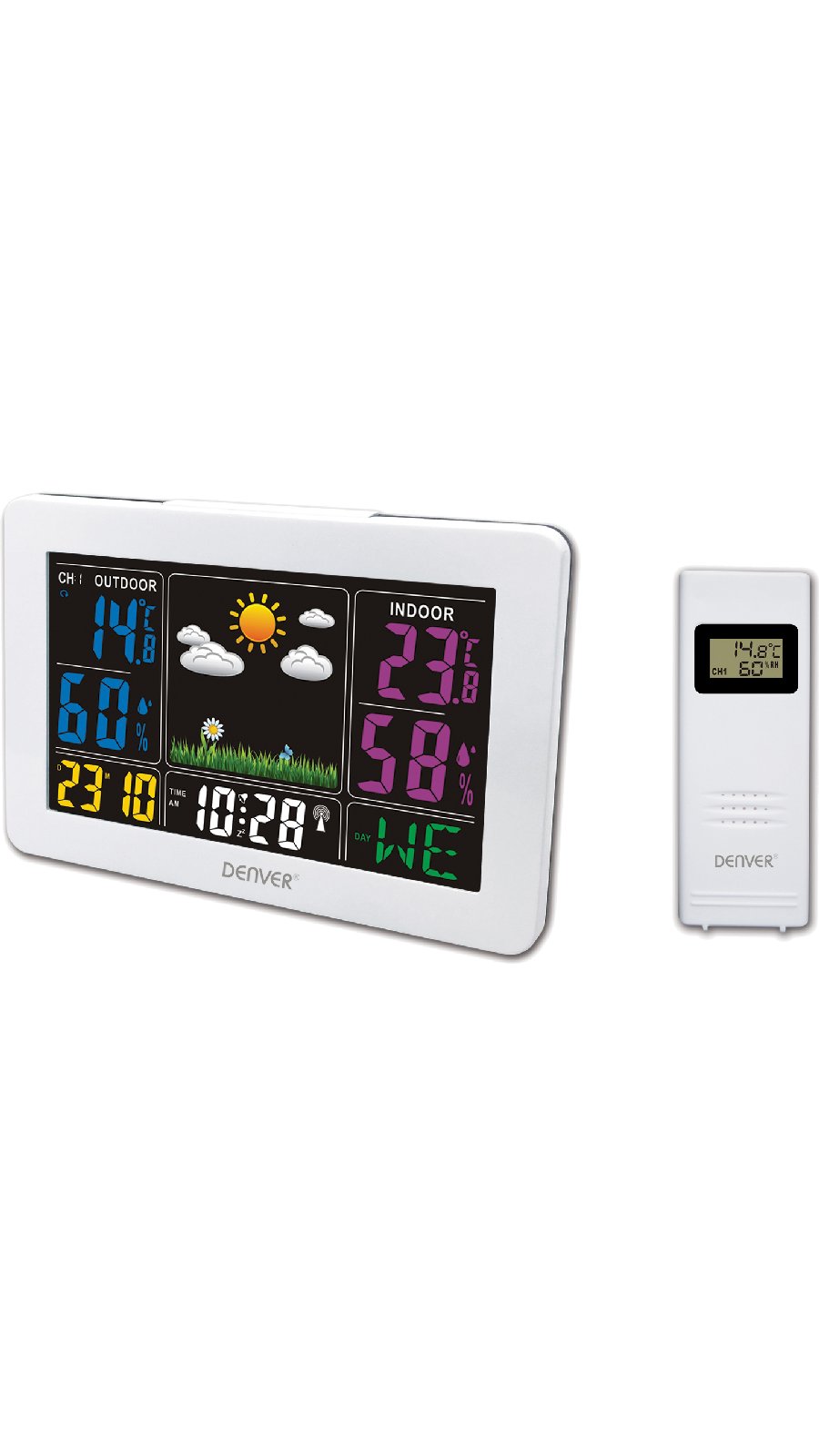 DENVER ESTACION METEOROLOGICA WS540 BLANCA