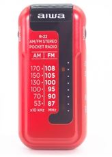 AIWA R TRANSISTOR R22RD ROJO