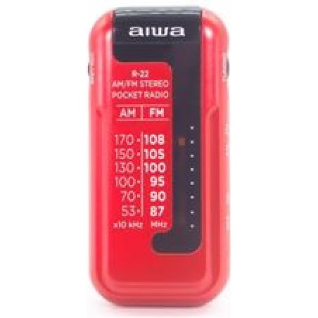 AIWA R TRANSISTOR R22RD ROJO