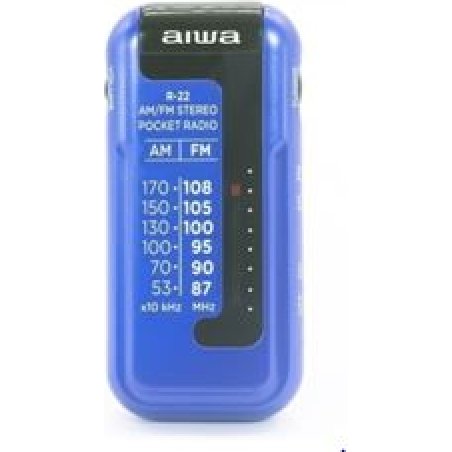 AIWA R TRANSISTOR R22BL AZUL