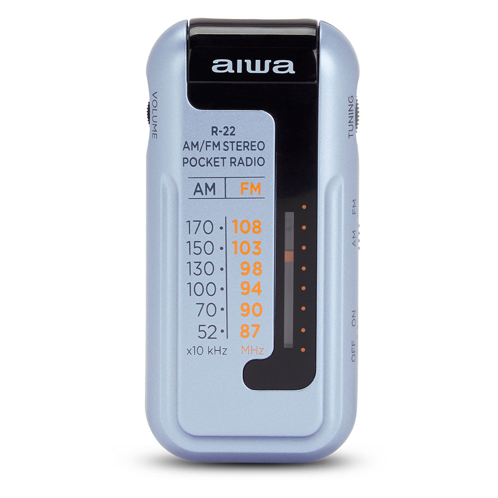 AIWA R TRANSISTOR R22SL SILVER