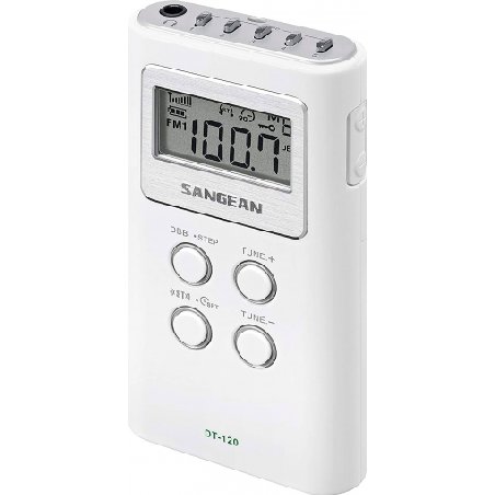 SANGEAN R TRANSISTOR DT120W BLANCO