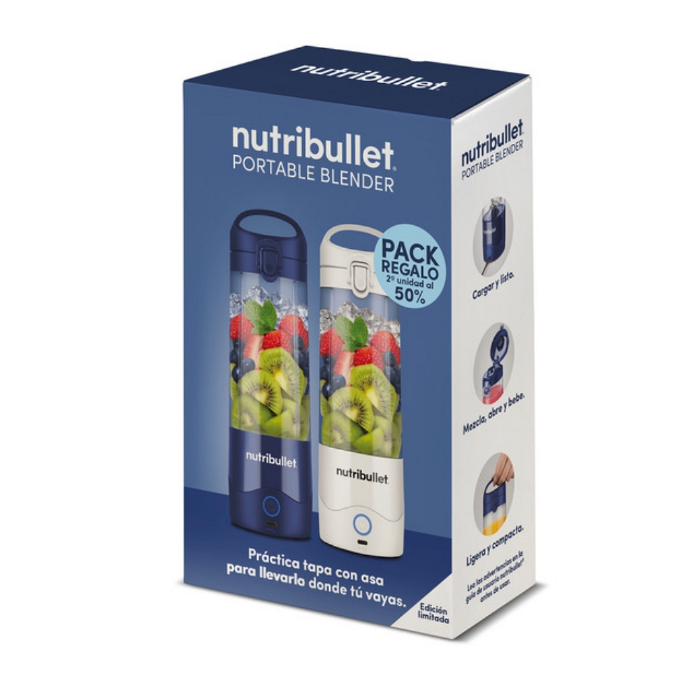 NUTRIBULLET BATIDORA NBP003W + 003BL NUTRIBULLET BATIDORA NBP003W + 003BL