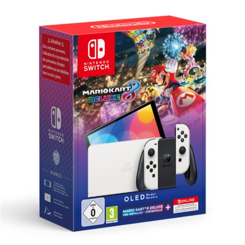 NINTENDO VIDEOCONSOLAS OLEDBLKART