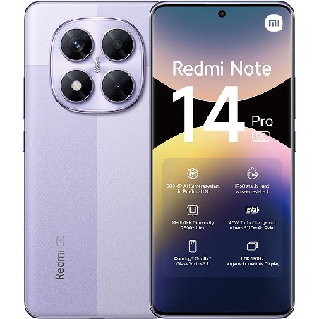 XIAOMI TELEFONO GSM LIBRE NOTE14PRO PURPL